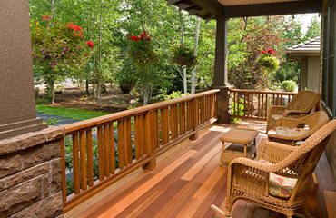 Cedar Decking in Chatsworth