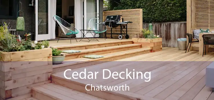 Cedar Decking Chatsworth