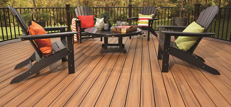 Black TREX Decking in Chatsworth, CA