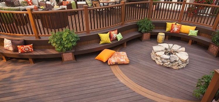 Gray TREX Decking in Chatsworth, CA