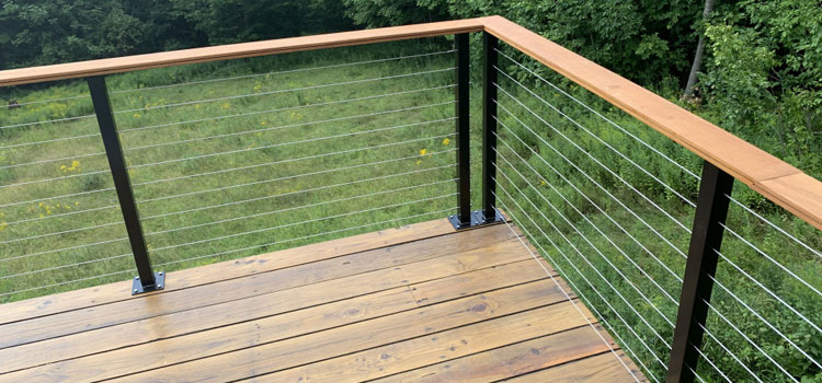 Installing Deck Cable Railing in Chatsworth, CA