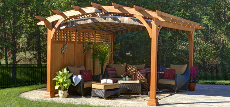 Modern Wood Pergola Installation in Chatsworth, CA